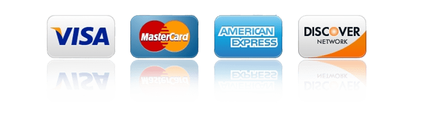 accepted credit cards